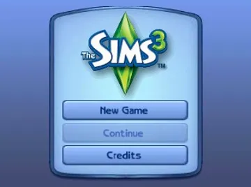 The Sims 3 (Europe) (En,Fr,Ge,It,Es,Nl) screen shot title